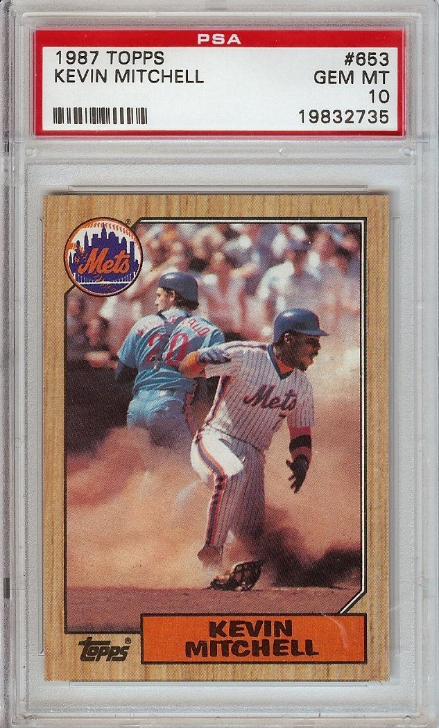 Baseball Kevin Mitchell Rookie Set Mcholke Kevin Mitchell Rookie Set 